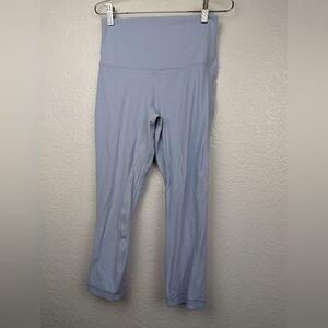 Lululemon Align Crop 21" blue size 6